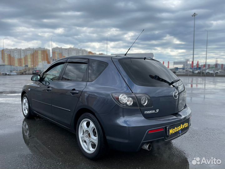 Mazda 3 1.6 МТ, 2008, 225 340 км