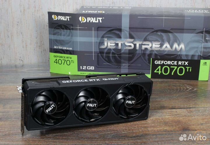 RTX 4070 Ti JetStream/GameRock OC новая видеокарта