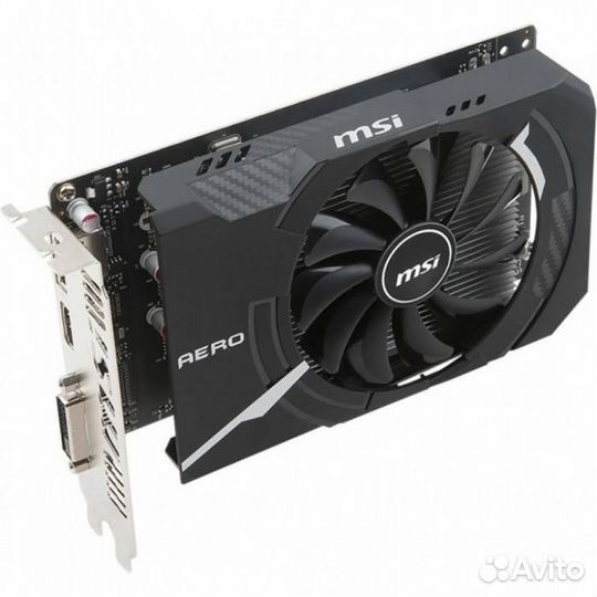 Видеокарта MSI (GT 1030 aero ITX 2GD4 OC) GeForce