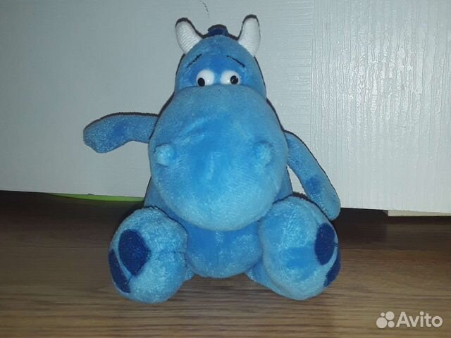 Мягкая игрушка бегемот