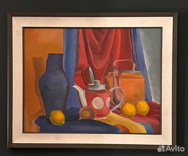 Картина натюрморт, акварель