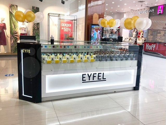 Аренда торговых площадей под парфюмерию в ТЦ