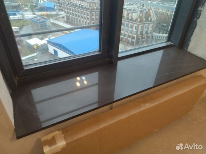 Подоконник из кварцевого агломерата