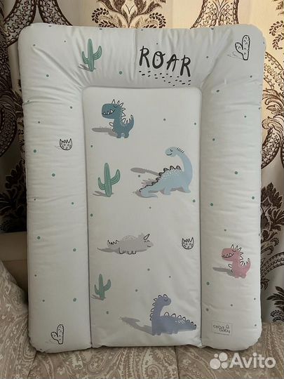 Пеленальный матрас Ceba Baby 70х50 см мягкий