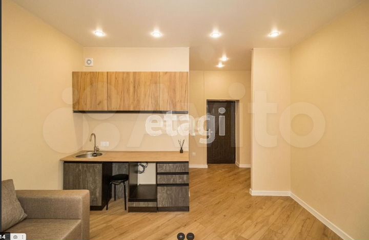 Квартира-студия, 21,1 м², 1/3 эт.