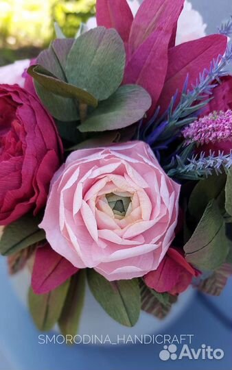 Интерьерная композиция в керамическом кашпо