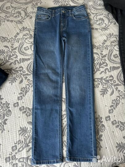 Джинсы на мальчика 146