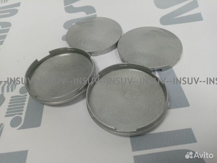 Колпаки ступиц Урбан (серый, металл) гладкий