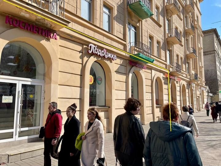 247м² суперпроходное на входе м.Автово