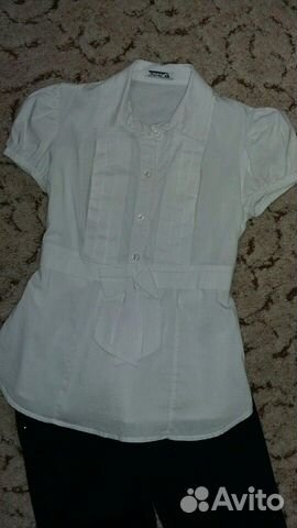 Блузка школьная Sky Lake