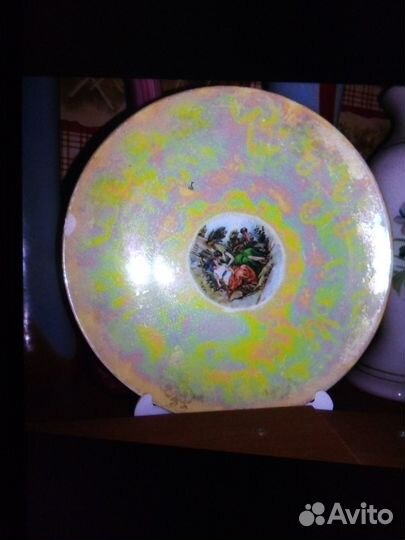 Тарелки фарфор ГДР на подставке