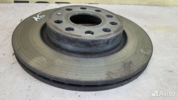 Диск тормозной передний Skoda Octavia А5 лифтбек