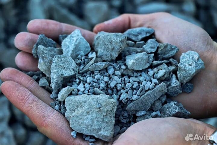 Щебень гравийный