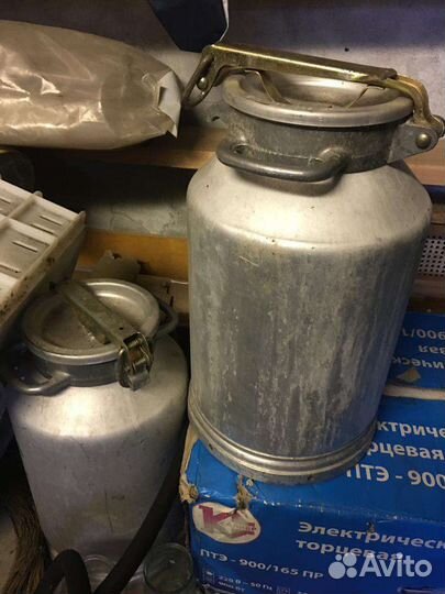 Фляги бидоны алюминиевые, емкости