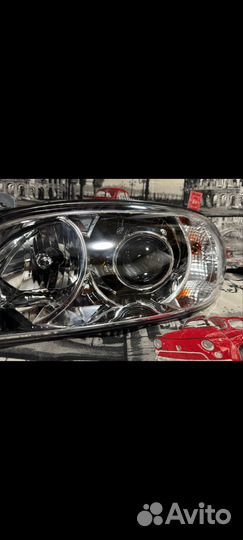 Фары kia spectra bi LED aozoom