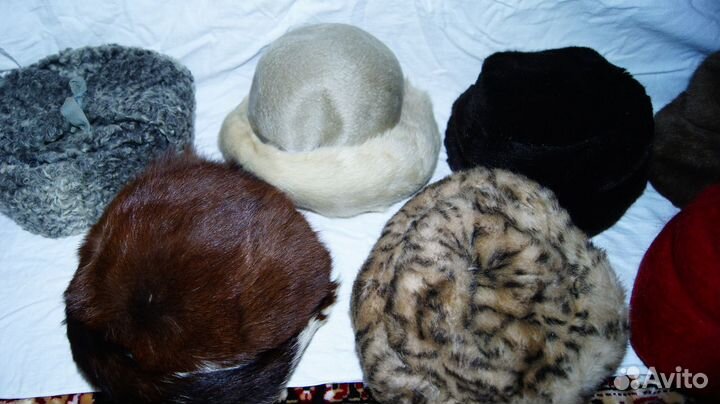 Шляпы женские и мужские СССР Ретро 1970-гг