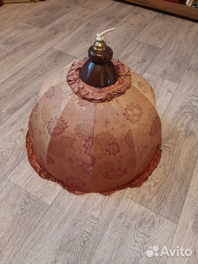 Бра. Люстра, плафон.Бра тканевая. СССР