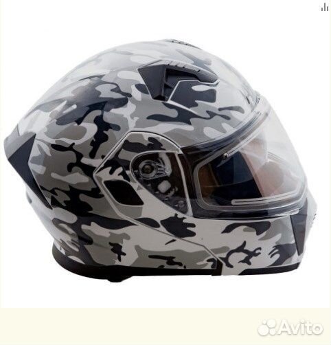 Шлем Снегоходный AiM JK906S Camouflage Glossy L