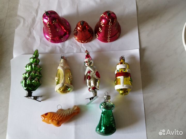 Елочные игрушки 2 СССР