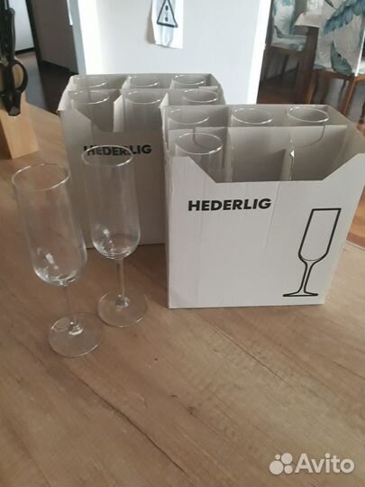 Фужеры IKEA Hederlig