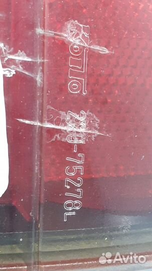 Фонарь задний левый Toyota Камри V30