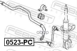 Тяга стабилизатора передняя mitsubishi lancer C