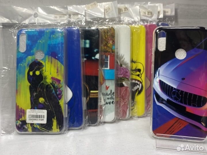 Чехол с рисунком honor y6 2019