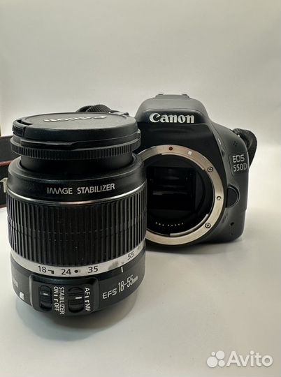 Зеркальный фотоаппарат canon eos 550d