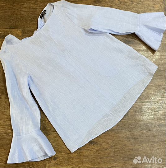 Льняная женская кофточка Massimo Dutti