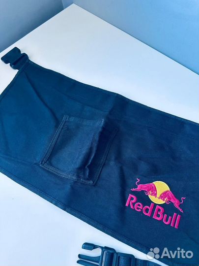 Фартук для барменов официантов Red Bull Ред Булл