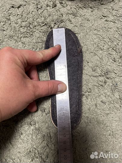 Валенки унтоваленки серые с якорем 25