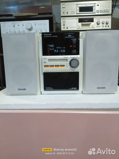 Музыкальный мини центр Panasonic SA-PM730SD