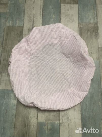 Простынь на круглую кроватку