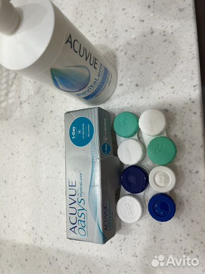 Линзы контактные acuvue oasys 1 day