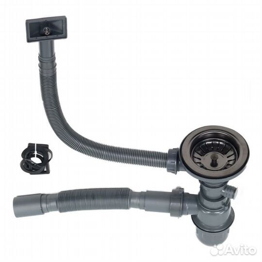 Мойка для кухни melana графит S7240HB графит