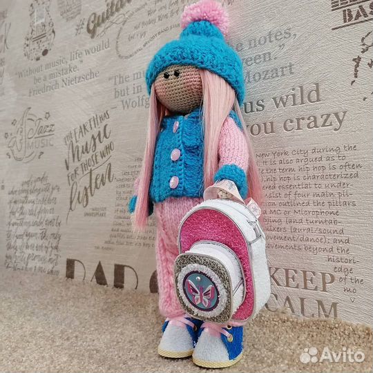 Интерьерная авторская кукла ручной работы