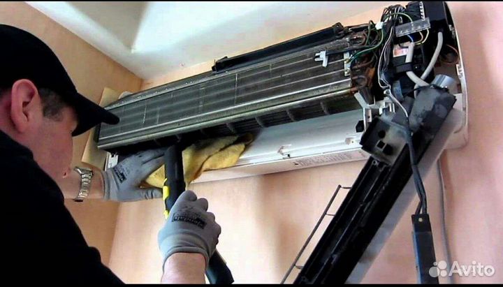 Чистка кондиционеров ремонт заправка