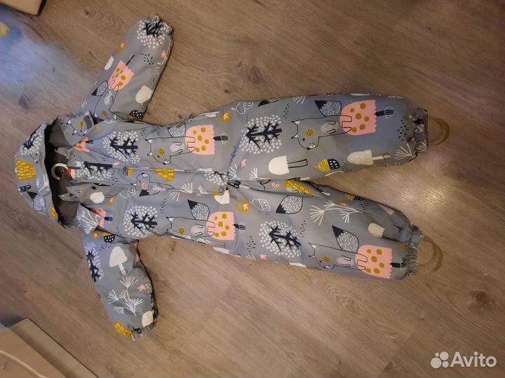 Зимний комбинезон для девочки 110