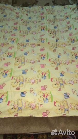 Одеяло детское теплое синтепон 3-6лет