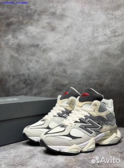 New Balance 9060 gore-TEX Серо бежевые