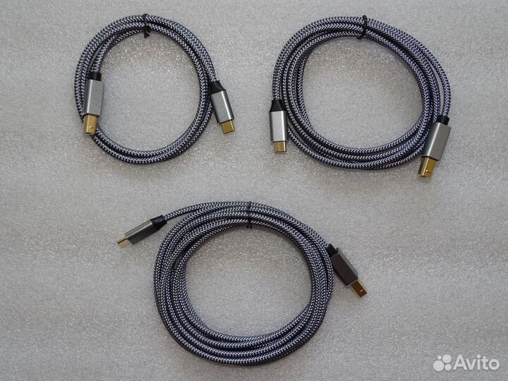 Кабель USB Type-C - midi (USB-B)