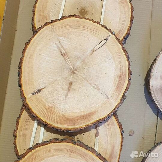 Спилы d12-34см (кедр,береза,сосна)