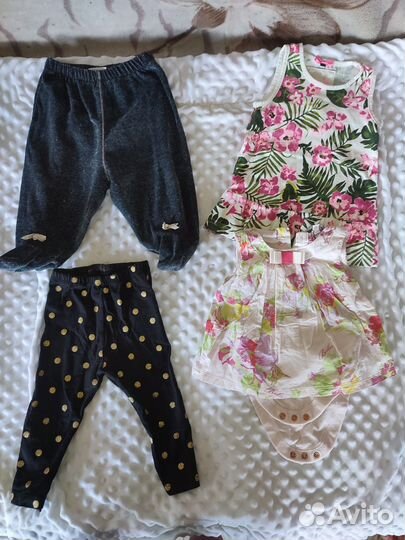 Вещи на девочку 3-6мес