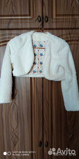 Болеро для девочки
