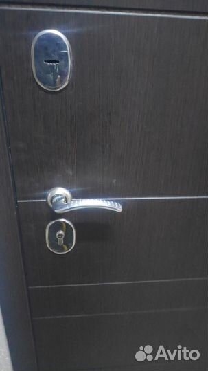 Дверь входная от застройщика 2*95