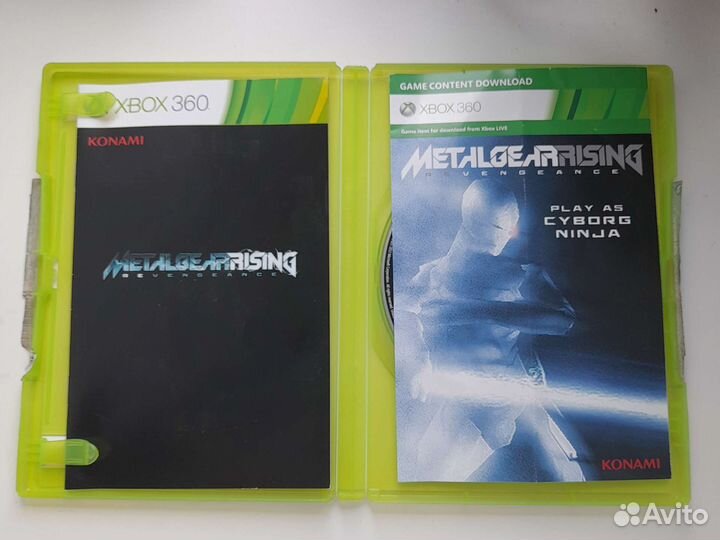 Metal gear rising xbox 360