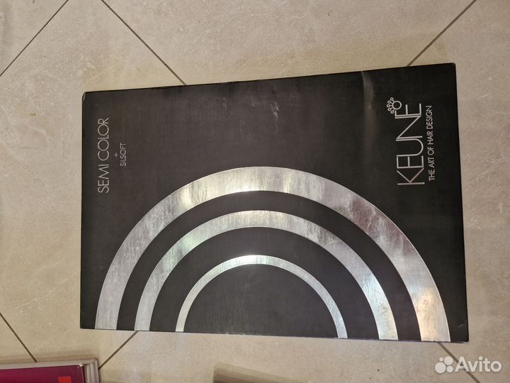 Палитра красок для волос