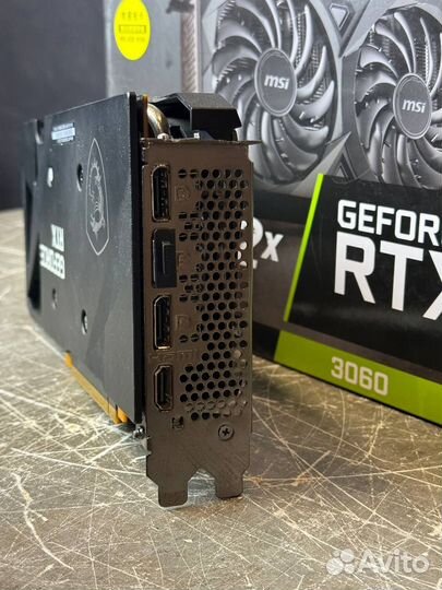 RTX 3060 12gb Msi Ventus Black 12 GB