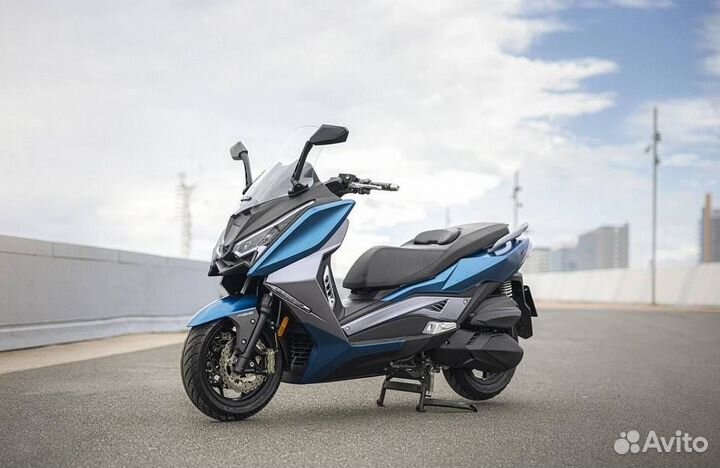 Максискутер ariic 318 синий