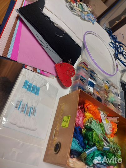 Набор для вышивки, Нитки, рукоделие